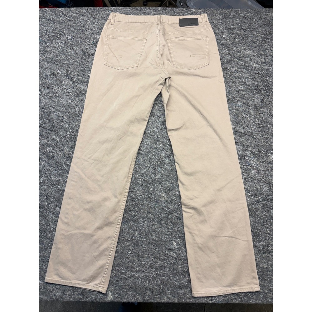 Calvin Klein Jeans Mens 34x34 Straight Leg Khaki Tan Cotton Stretch Pants - Picture 10 of 13